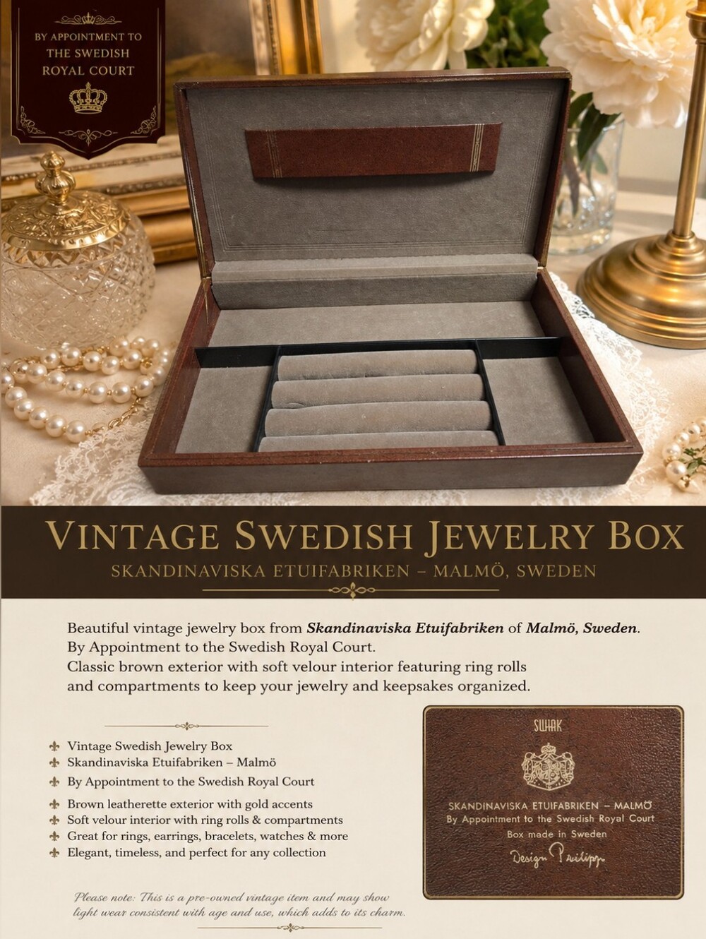 Vintage Jewlery Box